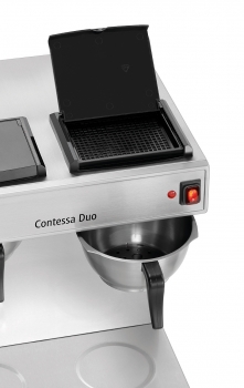 Bartscher Doppel- Kaffeemaschine "Contessa Duo"