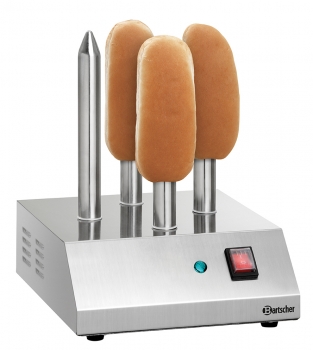Bartscher Hot-Dog-Spießtoaster T4 mit 4 Toaststangen